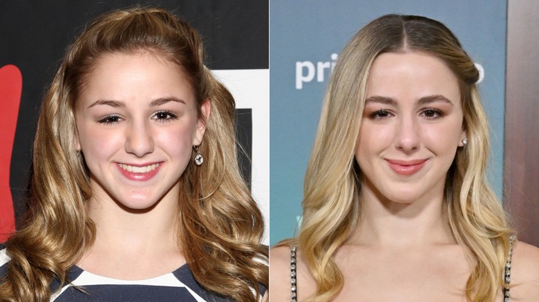 Chloé Lukasiak split screen