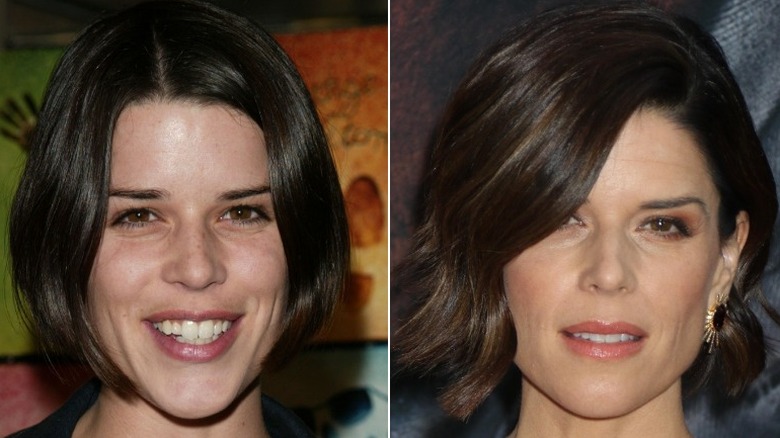 Neve Campbell attending events, then and now