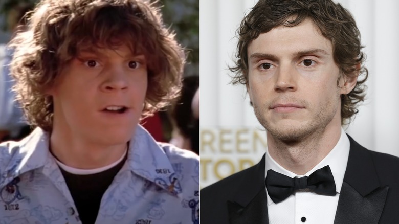 Evan Peters young old 