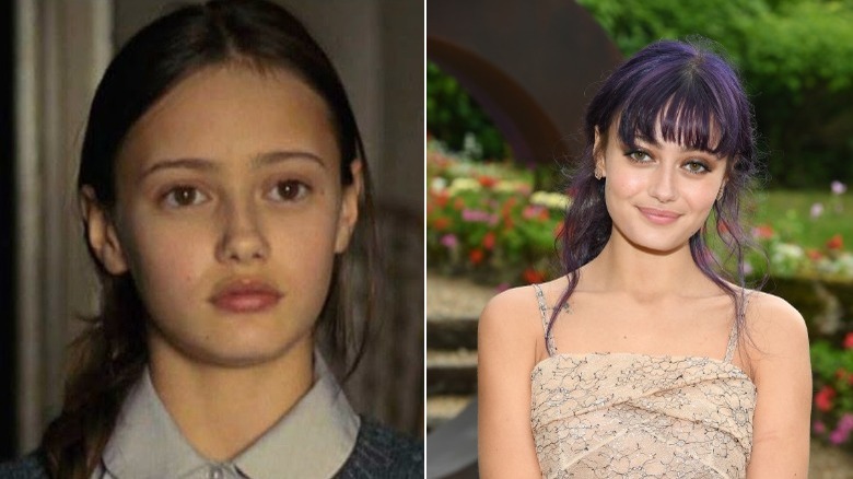 Ella Purnell split