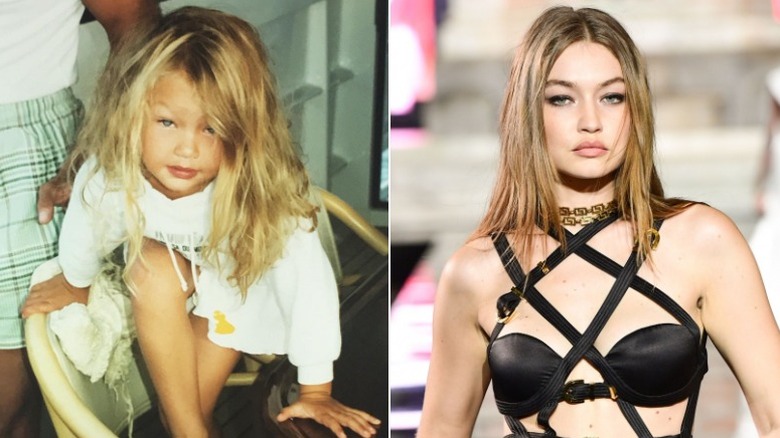 Gigi Hadid, then and now