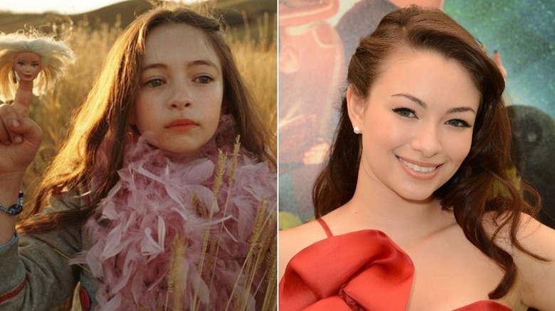 Young and older Jodelle Ferland