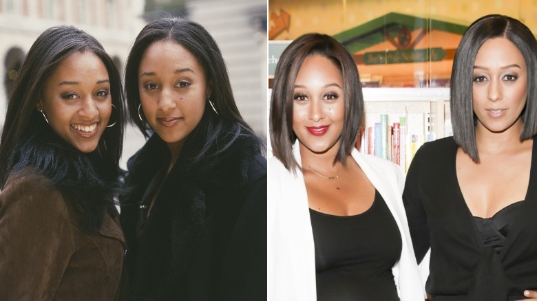 Tia and Tamera Mowry then and now