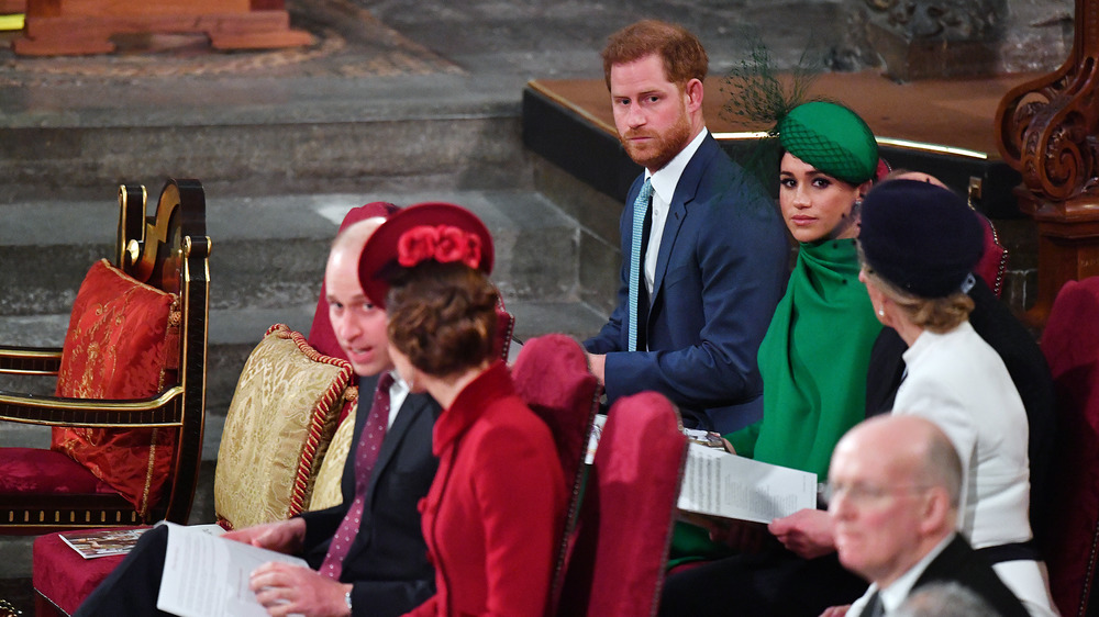 Prince Harry Meghan at church