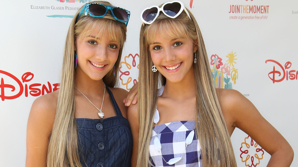 The Rosso twins at a Disney event