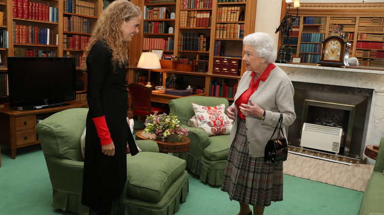 Queen Elizabeth II Balmoral Castle in Scotland