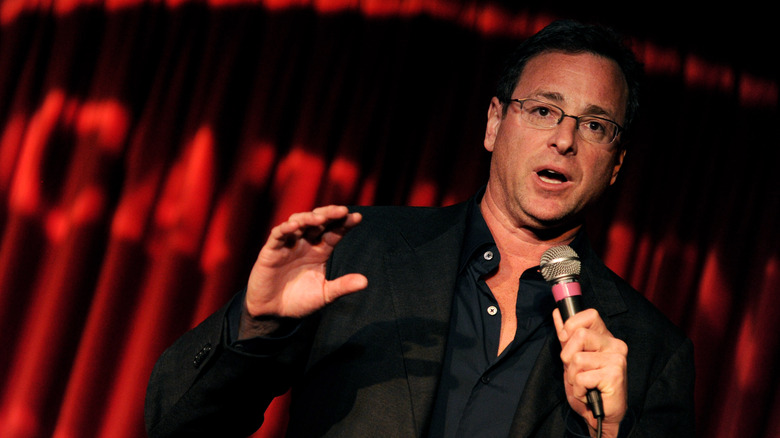 Bob Saget performs onstage