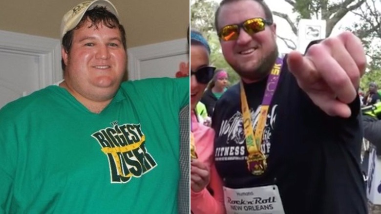 Patrick House before and after The Biggest Loser