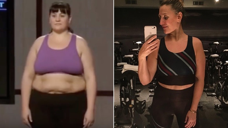 Olivia Ward before and after The Biggest Loser