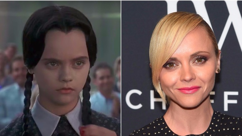 child star Christina Ricci then and now