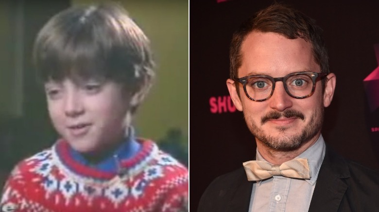 child star Elijah Wood then and now