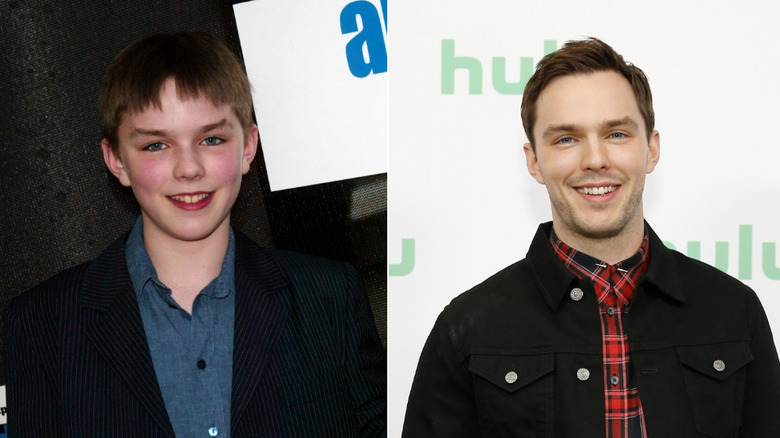 child star Nicholas Hoult then and now