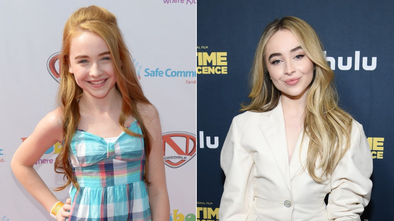 child star Sabrina Carpenter then and now