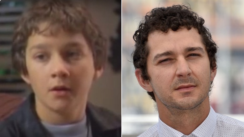 child star Shia LaBeouf then and now