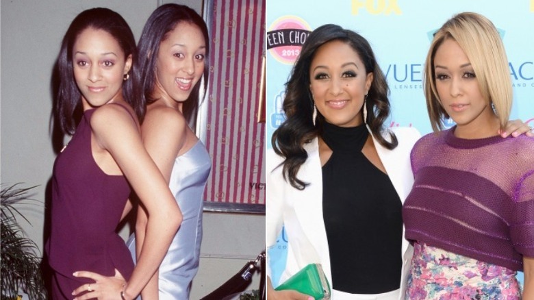 child stars Tia and Tamera Mowry then and now