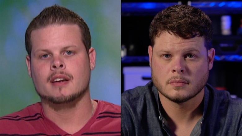 Derrick Levasseur then and now