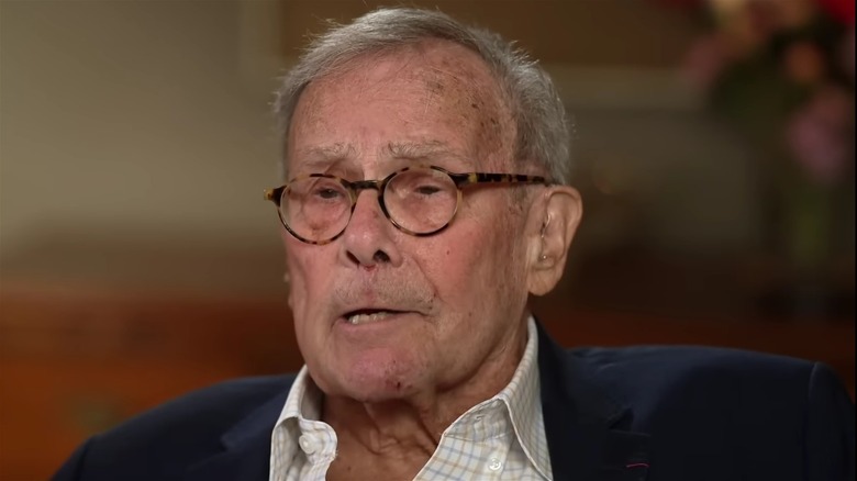 Tom Brokaw speaking on television