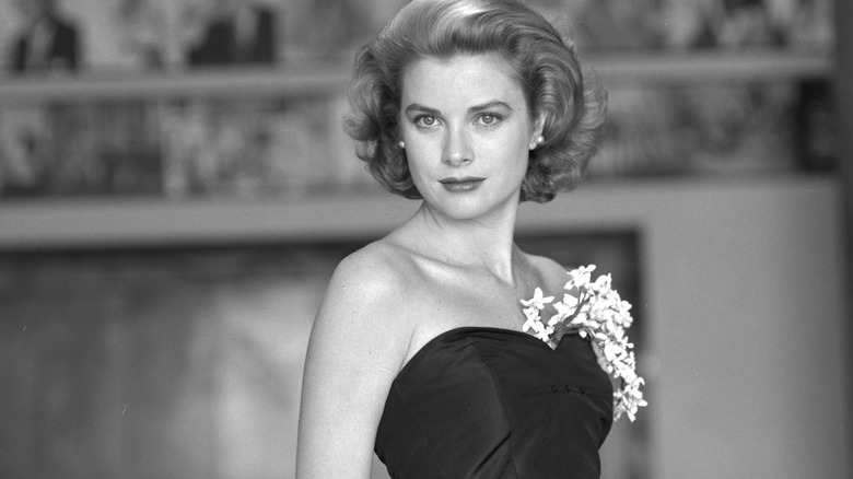 Grace Kelly in a ballgown