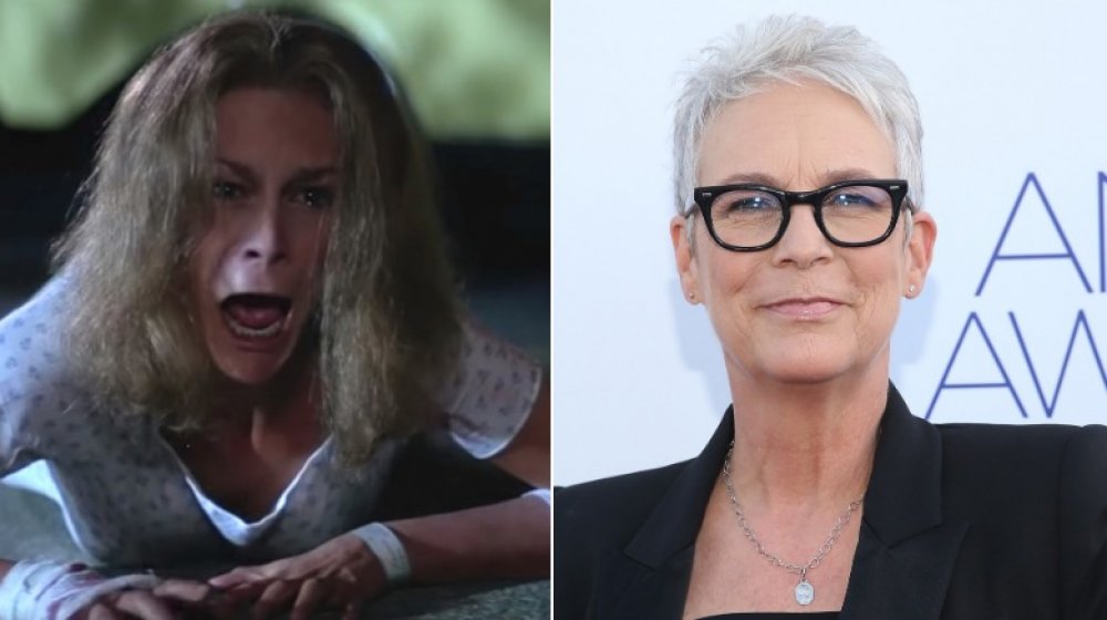 Scream queen Jamie Lee Curtis, then and now