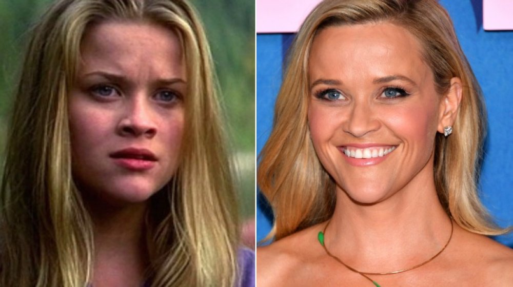 Scream queen Reese Witherspoon, then and now