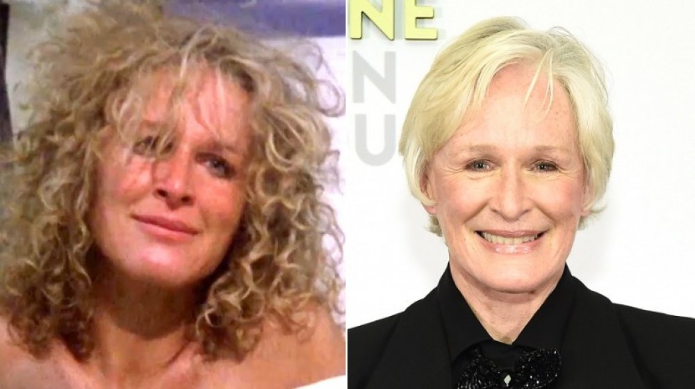 Scream queen Glenn Close, then and now
