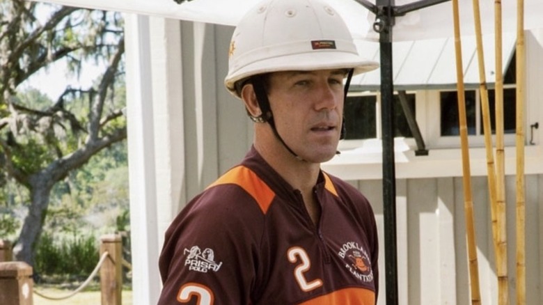 Thomas Ravenel playing polo