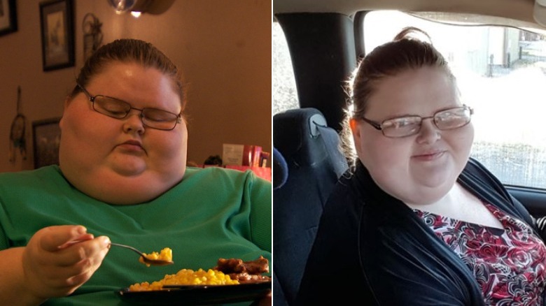 My 600-lb Life star Ashley Dunn Bratcher then and now