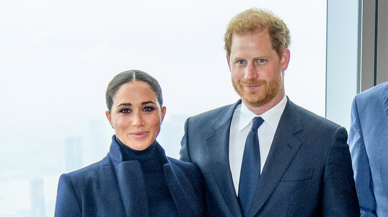 Prince Harry and Meghan Markle at an event.