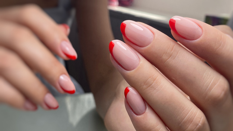 Gel manicure