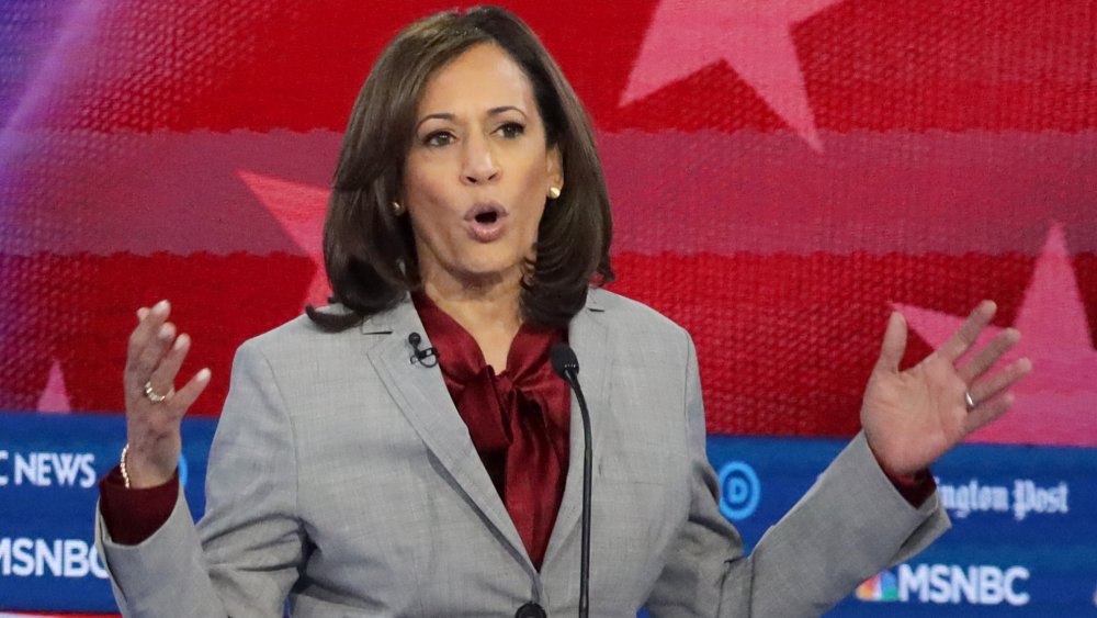 Kamala Harris arms