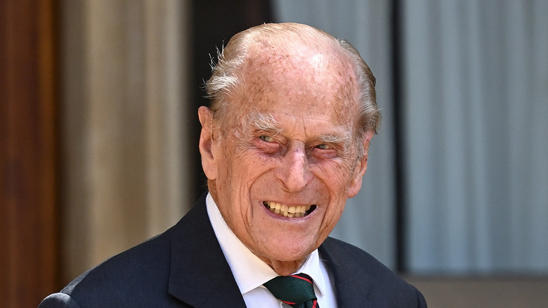 Prince Philip smiling