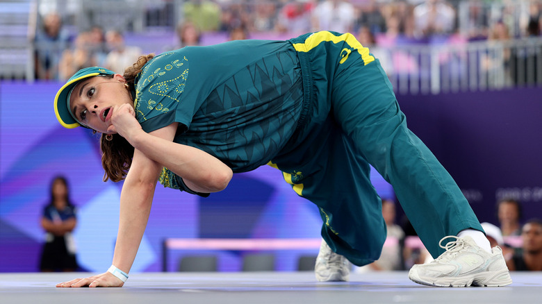 Raygun of Team Australia competes during the B-Girls round robin