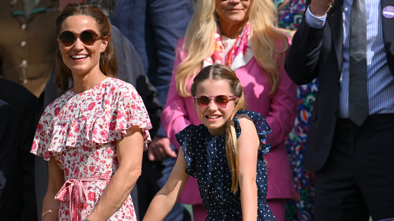 Pippa Middleton with niece, Princess Charlotte