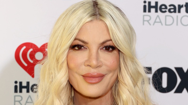 Tori Spelling closeup