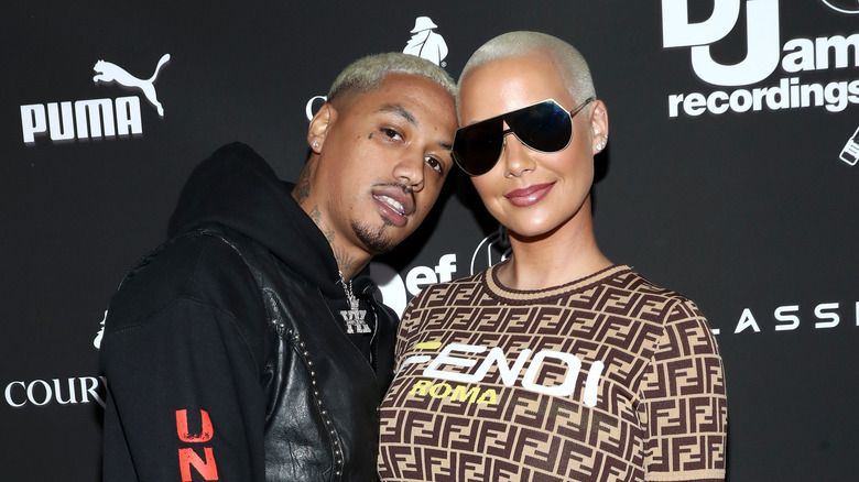 Amber Rose and Alexander Edwards