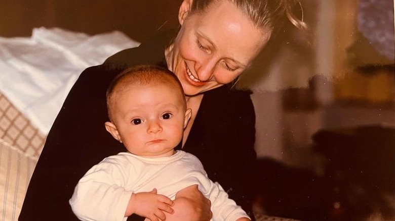 Anne Heche with her son Homer