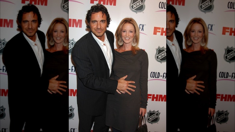 Thorsten Kaye and Susan Haskell on the red carpet