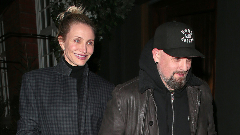 Cameron Diaz and Benji Madden on a date night