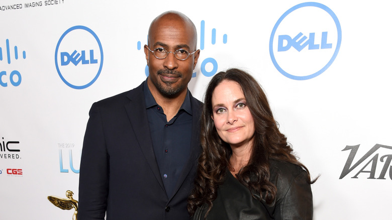 Van Jones and Jana Carter smiling