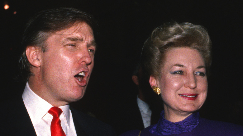 Donald Trump and Maryanne Trump Barry