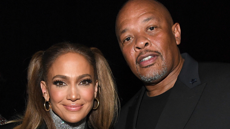 Jennifer Lopez with Dr Dre