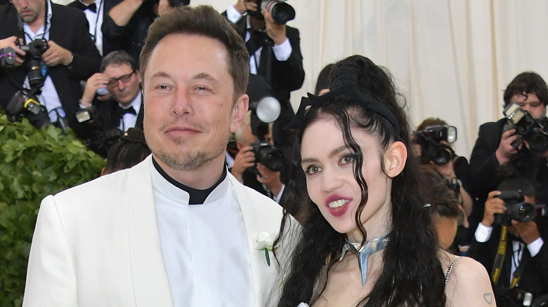 Musk and Grimes Heavenly Bodies 2018