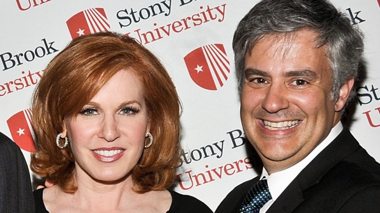 Liz Claman and Jeff Kepnes attend the 2013 Stars of Stony Brook Gala in New York City