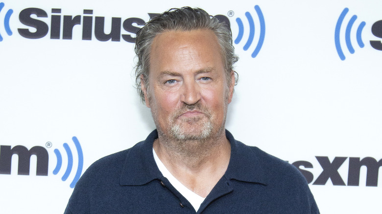 Matthew Perry on the red carpet.