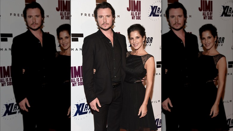 Kelly Monaco and Heath Freeman on the red carpet