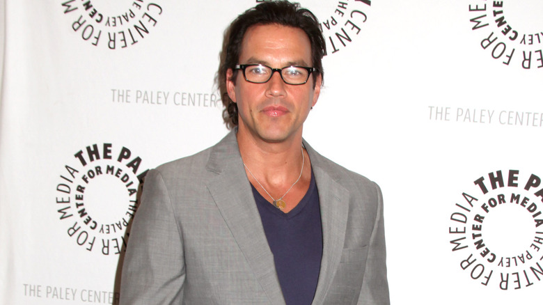 Tyler Christopher looking serious