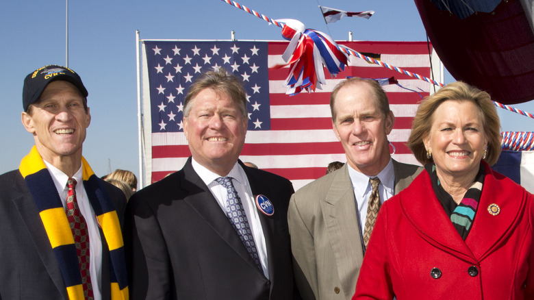 Mike Ford, Jack Ford, Steven Ford, and Susan Ford Bales 