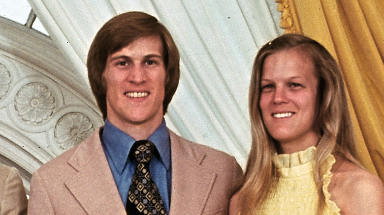 Closeup of Michael Ford smiling in 1978