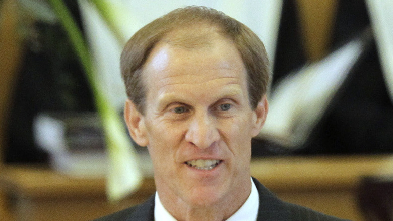 Michael Ford speaks at his mother's funeral, 2011 