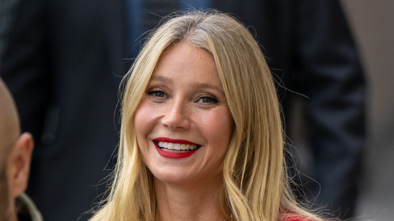 Gwyneth Paltrow at Harper's Bazaar Exhibit during Paris Fashion Week